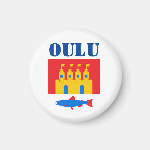 Íman Bandeira de Oulu, Finlândia