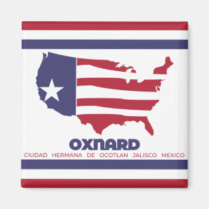 Íman Bandeira de Oxnard (Califórnia)