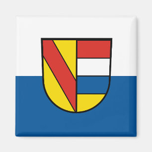 Íman bandeira de Pforzheim cidade da Alemanha símbolo e