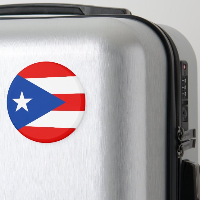 Íman bandeira de Porto Rico (In Situ (Luggage))