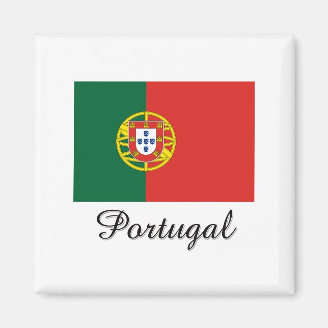Íman Bandeira de Portugal Design (Frente)