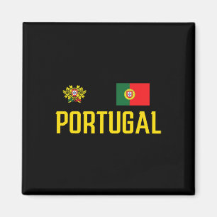 Íman Bandeira de Portugal Fã de Futebol Português Homen