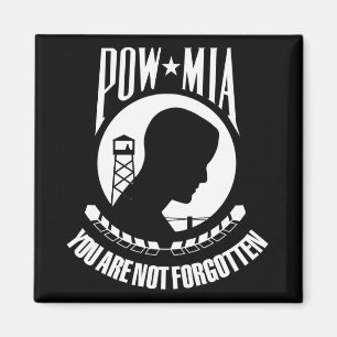 Íman Bandeira de POW-MIA
