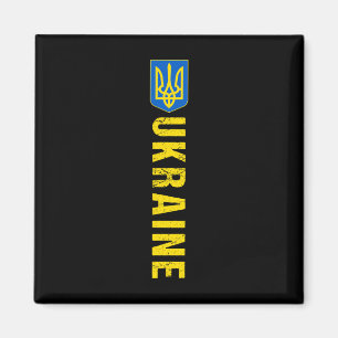 Íman Bandeira de Presente da Ucrânia Ukraini Kiev Ucran