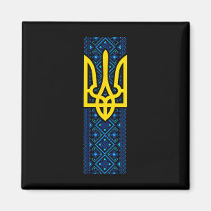 Íman Bandeira de Presente da Ucrânia Ukraini Kiev Ucran