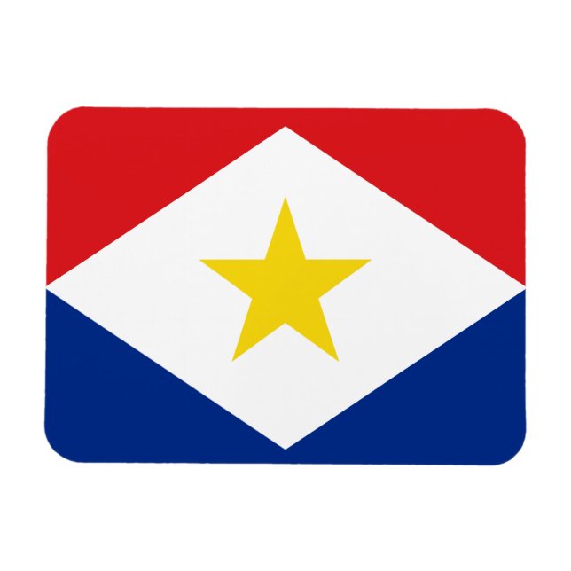 Íman Bandeira de Saba (Horizontal)