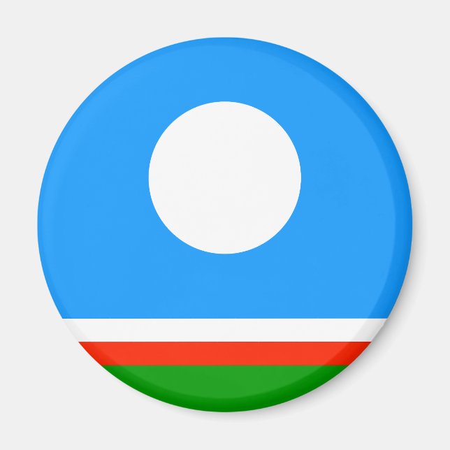 Íman Bandeira de Sakha (Frente)