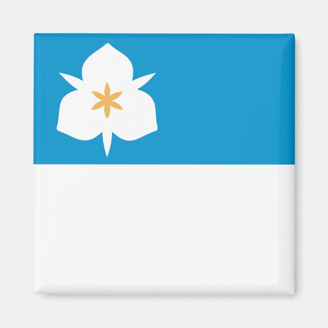 Íman Bandeira de Salt Lake City (Utah) (Frente)