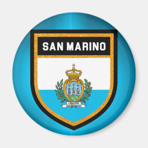 Íman Bandeira de San Marino