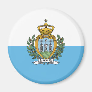 Íman Bandeira de San Marino