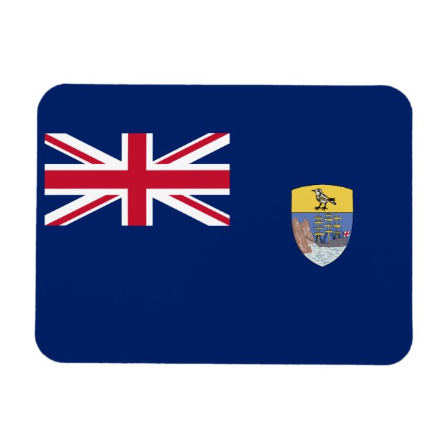 Íman Bandeira de Santa Helena (Horizontal)