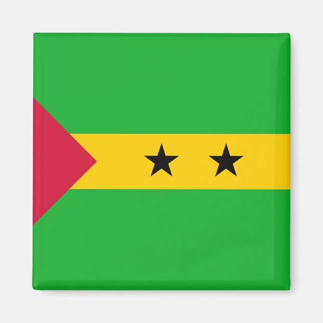 Íman Bandeira de São Tomé e Príncipe (Frente)