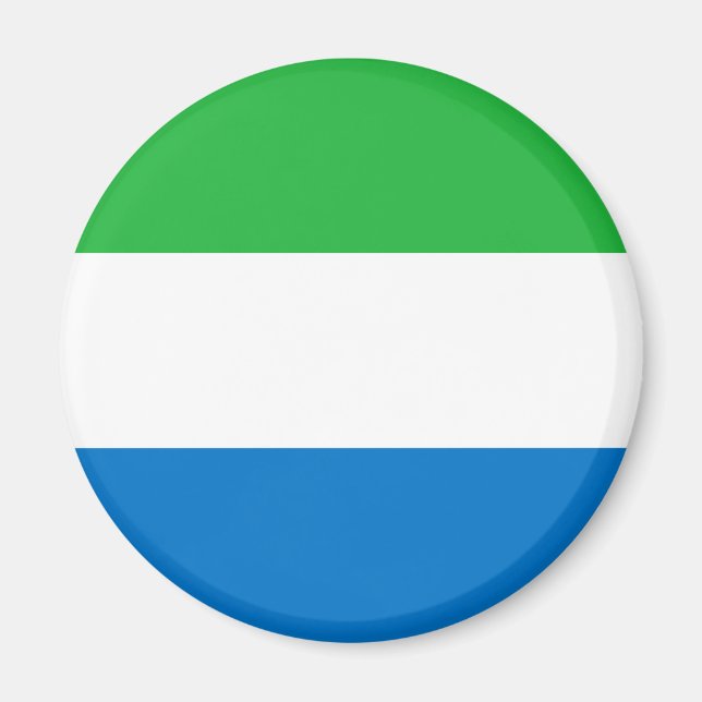 Íman Bandeira de Serra Leoa (Frente)