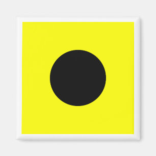Íman Bandeira de Sinalização Marítima Internacional ÍND