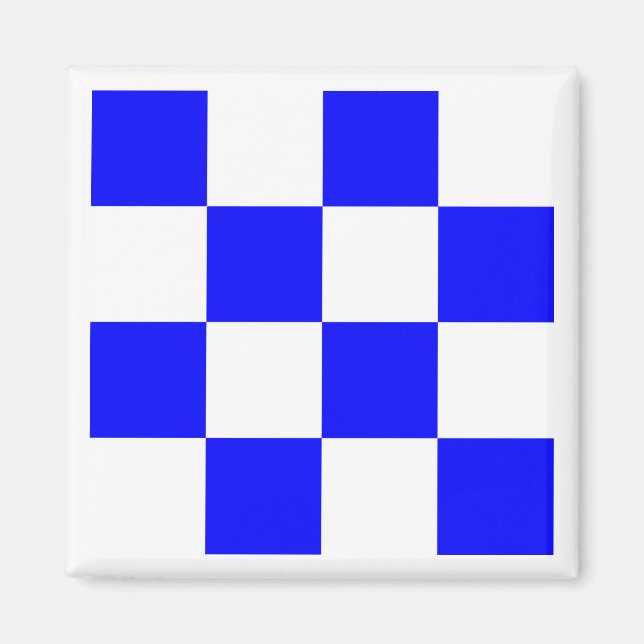 Íman Bandeira de Sinalização Marítima Internacional NOV (Frente)
