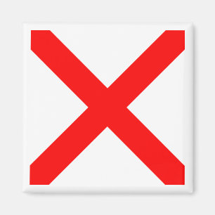Íman Bandeira de Sinalização Marítima Internacional VIC