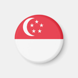 Íman bandeira de Singapura