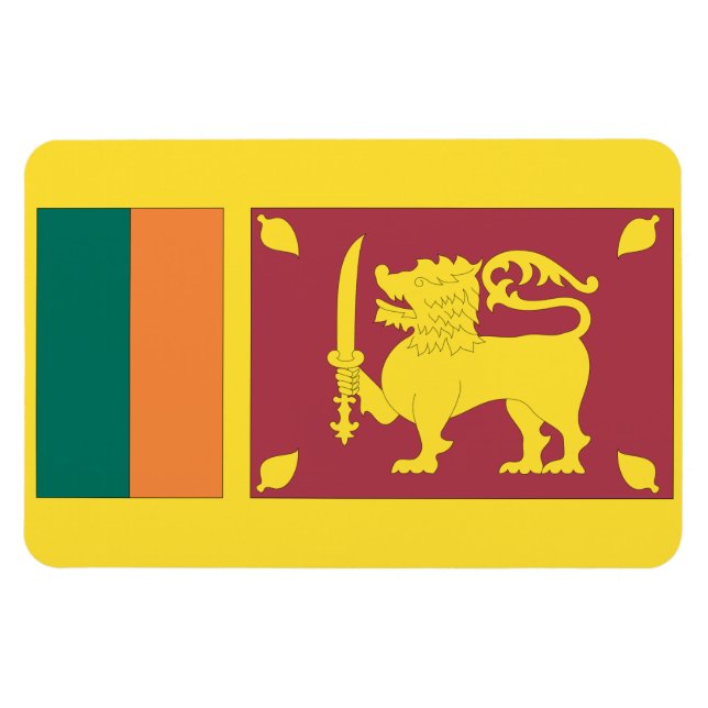 Íman Bandeira de Sri Lanka (Horizontal)
