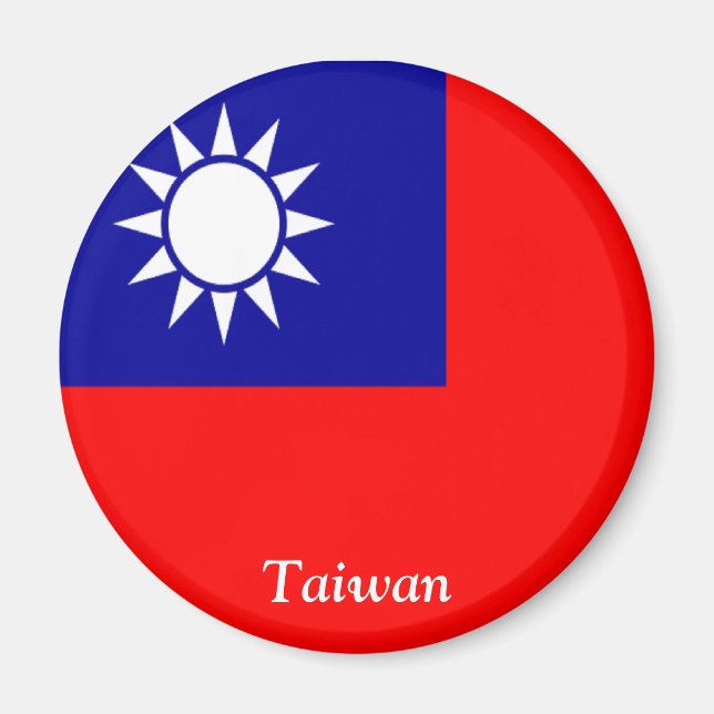 Íman Bandeira de Taiwan (Frente)