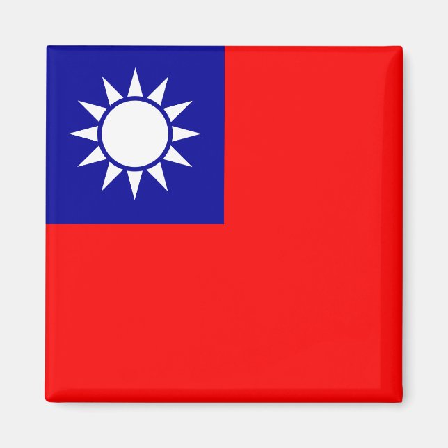 Íman Bandeira de Taiwan (Frente)
