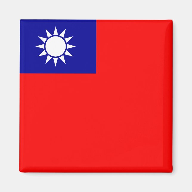 Íman Bandeira de Taiwan (Frente)