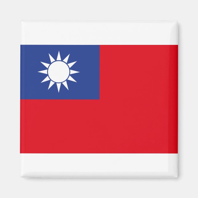 Íman Bandeira de Taiwan (Frente)