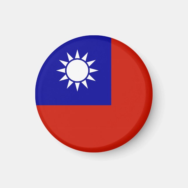 Íman Bandeira de Taiwan (Frente)