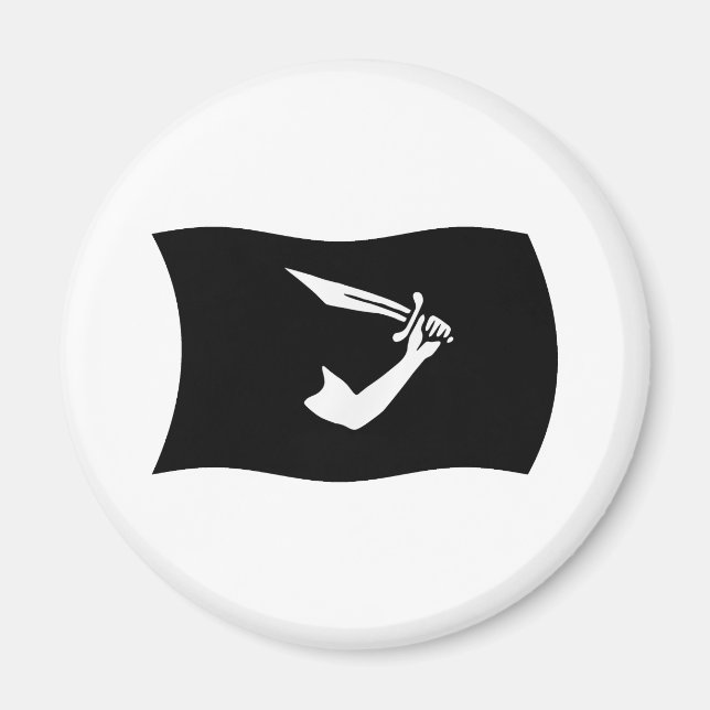 Íman Bandeira de Thomas Tew Magnet (Frente)