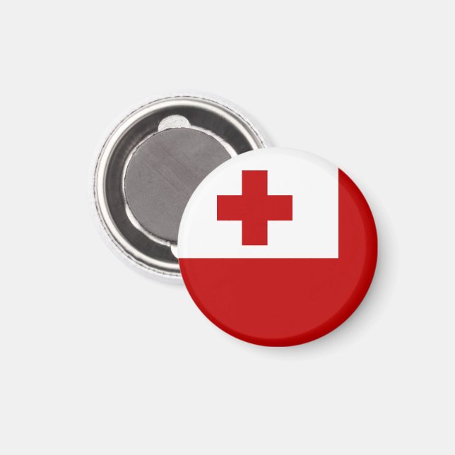 Íman Bandeira de Tonga (Front/Back)
