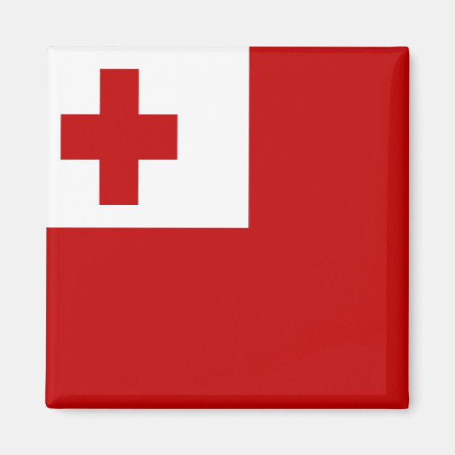 ÍMAN BANDEIRA DE TONGA (Frente)