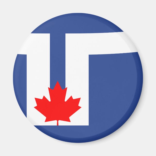 Íman Bandeira de Toronto, Ontário (Frente)
