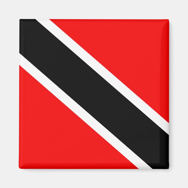 Íman Bandeira de Trinidad e Tobago (Frente)