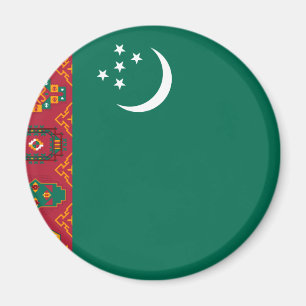 Íman Bandeira de Turkmenistan, Turquia