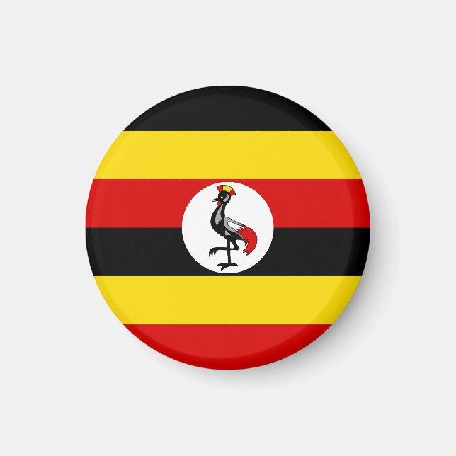 Íman bandeira de Uganda (Frente)