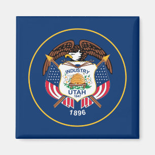 Íman bandeira de Utah