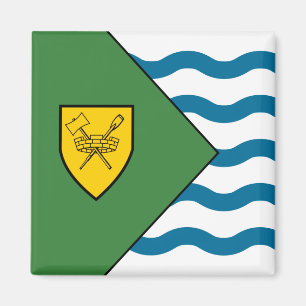 Íman Bandeira de Vancouver (British Columbia, Canadá)