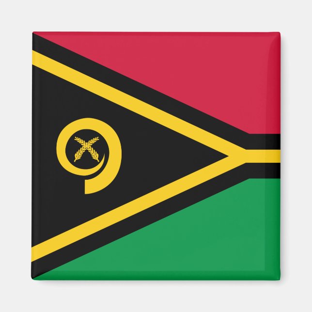 Íman Bandeira de Vanuatu (Frente)