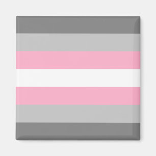 Íman Bandeira Demigirl (Orgulho da Menina Demi) (Identi