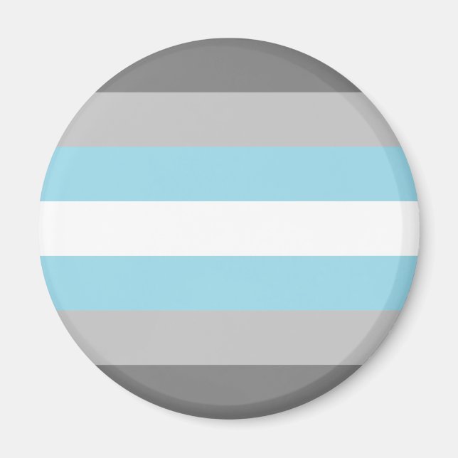 Íman Bandeira Demiguy LGBT Ímã (Frente)