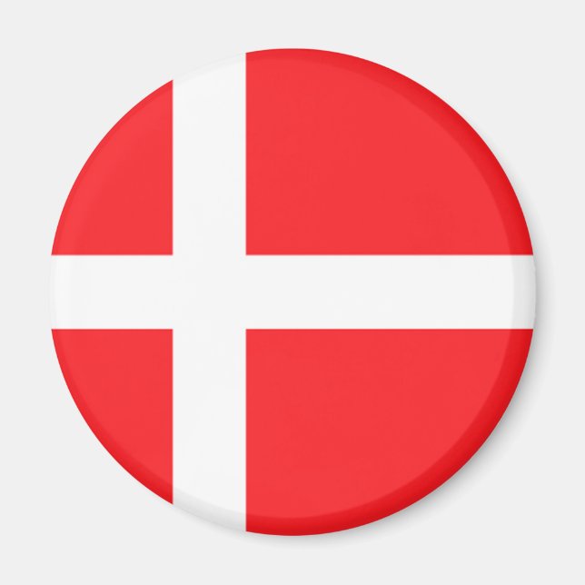 Íman Bandeira Dinamarquesa (Frente)