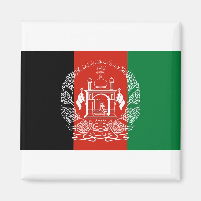 Íman Bandeira do Afeganistão (Frente)