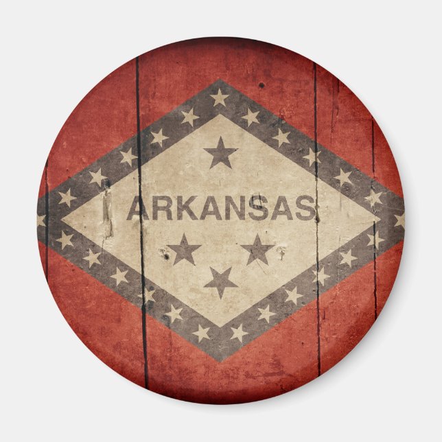 Íman Bandeira do Arkansas resistente (Frente)