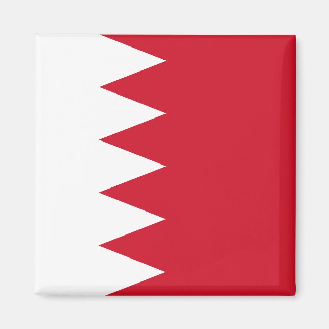 Íman Bandeira do Bahrein (Frente)