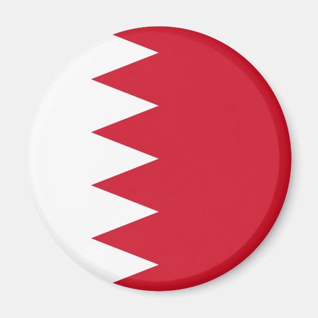 Íman Bandeira do Bahrein (Frente)