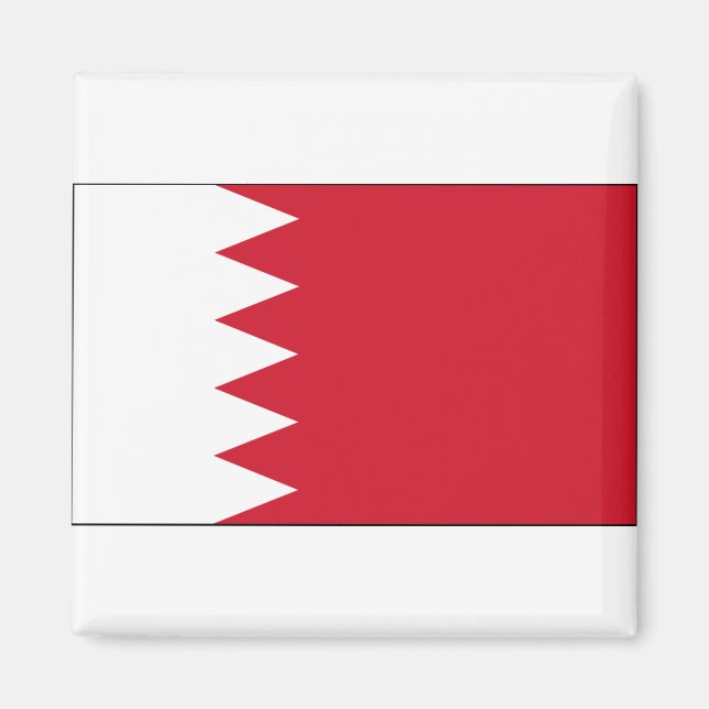 Íman Bandeira do Bahrein (Frente)