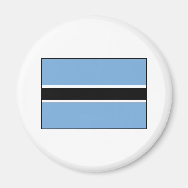 Íman Bandeira do Botsuana (Frente)