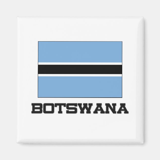 Íman Bandeira do Botsuana (Frente)