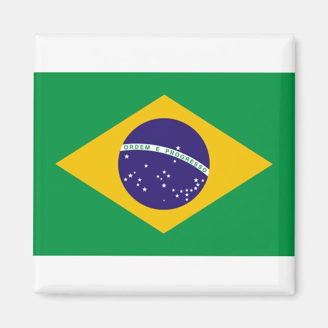 Íman Bandeira do Brasil (Frente)