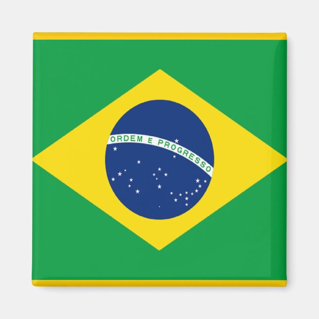 Íman Bandeira do Brasil (Frente)