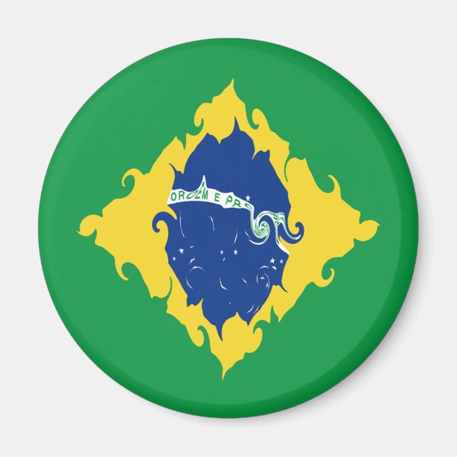 Íman Bandeira do Brasil (Frente)